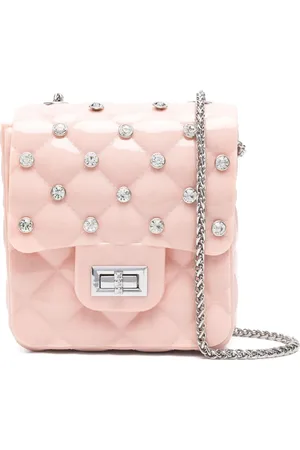 MONNALISA Rhinestone-embellished shoulder bag
