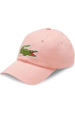 Lacoste Crocodile-appliqué cotton " " cap