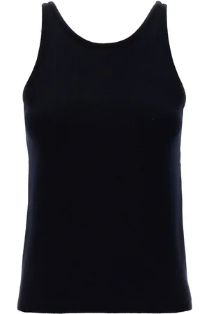 Max Mara Stretch-wool tank top