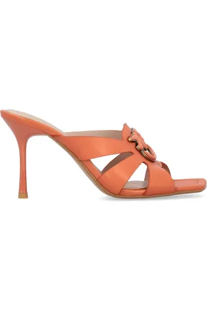 Pinko Love Birds-plaque sandals