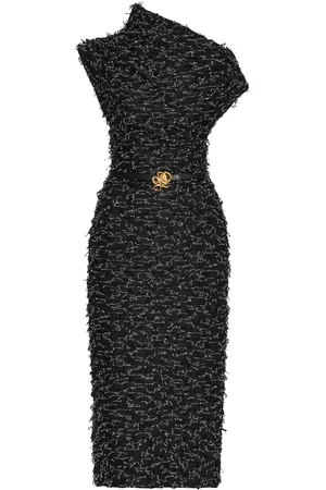 Oscar de la Renta Eyelash pencil dress