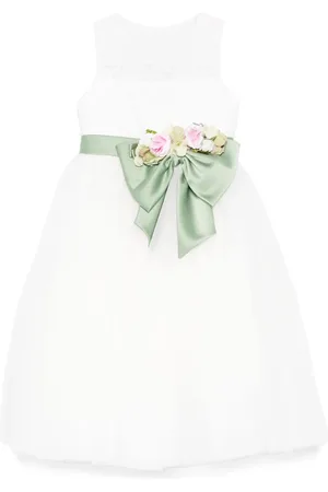 COLORICHIARI Oversize bow-detail dress