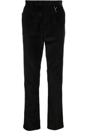 Roberto Cavalli Corduroy Tiger Tooth-detail trousers