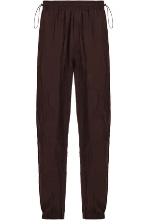 Salvatore Ferragamo Crinkled track pants