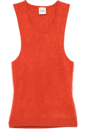 Nanushka Brushed-knit tank top