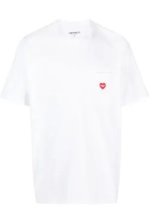 Carhartt Logo-patch cotton T-shirt