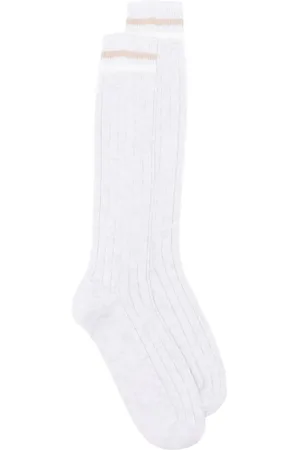 ELEVENTY Ribbed socks