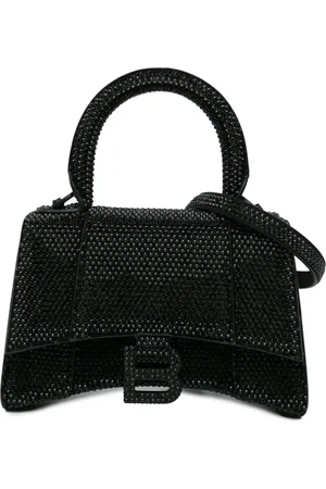 Balenciaga 2008 XS Rhinestone Hourglass satchel