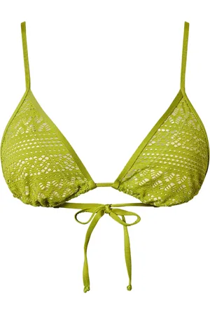 Twin-Set Open-knit bikini top