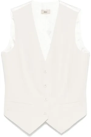 HERNO Logo-jacquard waistcoat