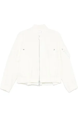 SACAI Suiting Bonding bomber jacket