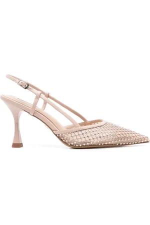 Lola Cruz 95mm Carmen slingback pumps