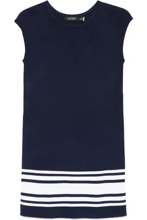 Ralph Lauren Stripe-detail short dress