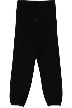 N.PEAL Knitted track pants