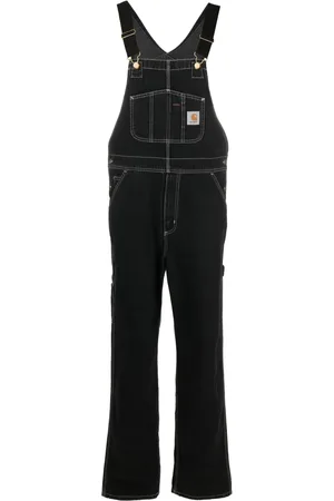 Carhartt Logo-patch straight-leg dungarees