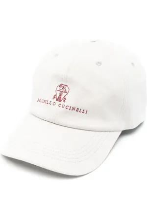 Brunello Cucinelli Logo-embroidered cap