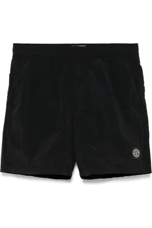 Stone Island Logo-appliqué shorts