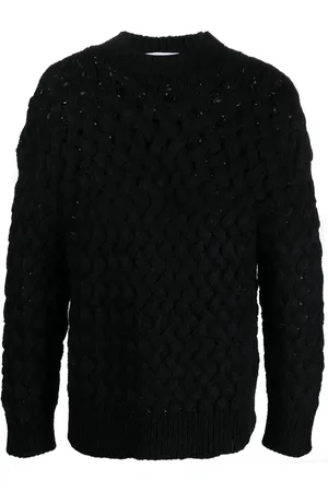 BONSAI Woven-knit jumper