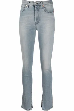 3x1 Slit-hem skinny jeans
