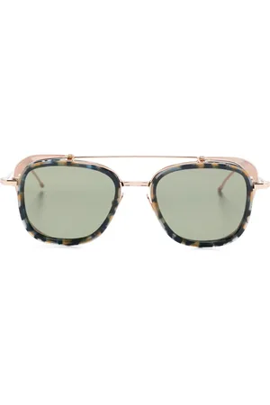 Thom Browne Tortoiseshell-effect sunglasses