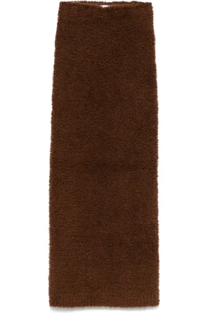 Self-Portrait Knitted maxi skirt