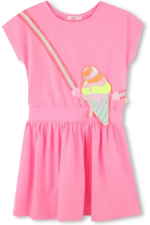 Billieblush Ice-cream appliqué dress