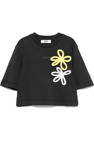 Msgm Cropped T-shirt