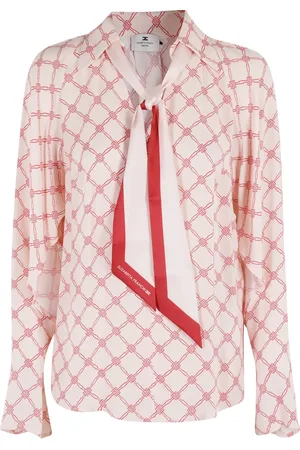 Elisabetta Franchi Scarf-detail blouse
