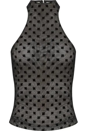 MISBHV Monogram-pattern tank top