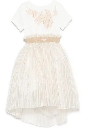 MONNALISA Rose-print dress