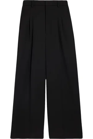 Ami Wide-leg virgin wool trousers