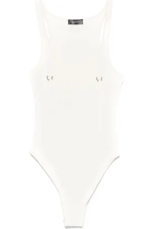 MUGLER Pierced bodysuit