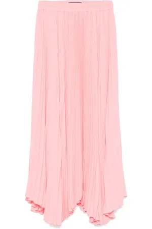 Styland Pleated maxi skirt
