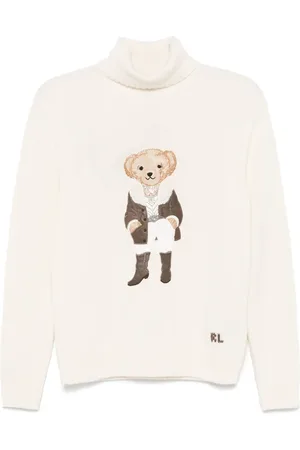 Ralph Lauren Polo Bear-appliqu?? sweater