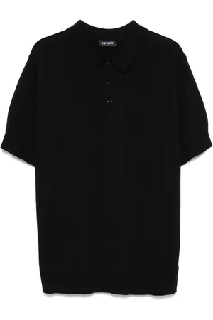 CENERE GB Knitted polo shirt