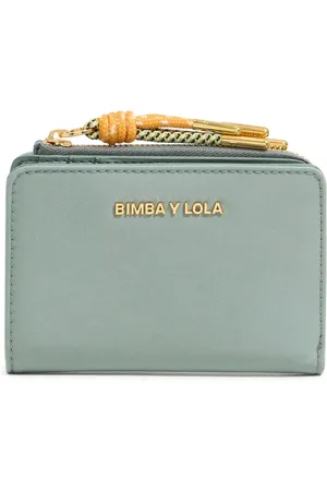 Bimba y Lola Logo plaque wallet