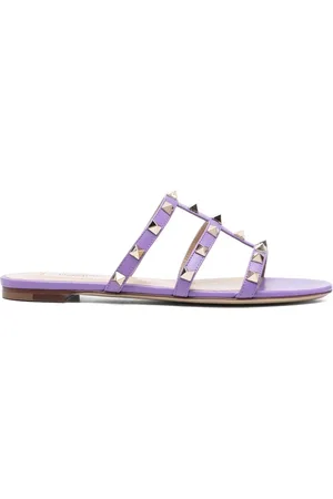 VALENTINO GARAVANI Rockstud flat sandals