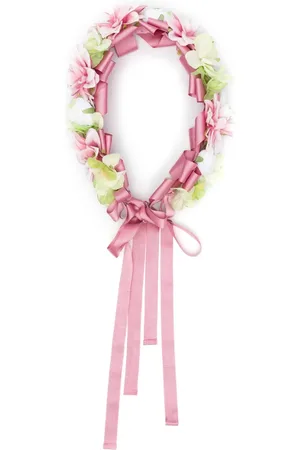 COLORICHIARI Floral-appliqué hair band