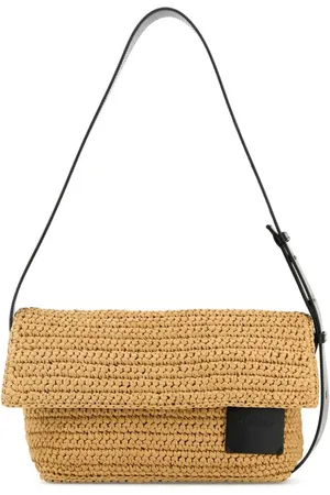 Jil Sander Raffia cross body bag