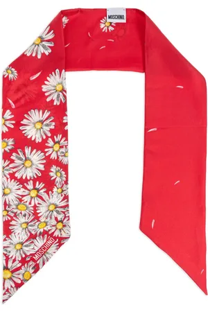Moschino Floral-print scarf