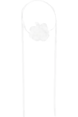 MONNALISA Floral satin choker