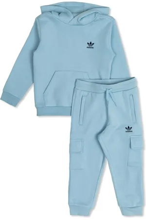 adidas Logo-embroidered tracksuit set