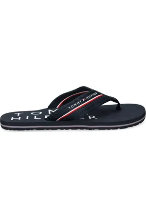 Tommy Hilfiger Logo-print flip flops