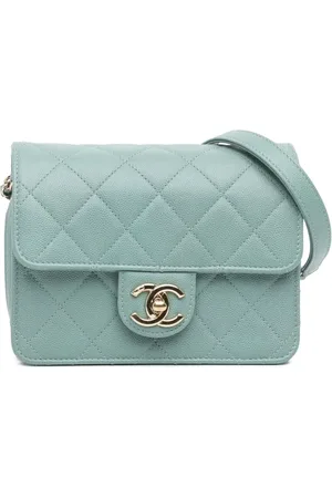 CHANEL 2021-2024 Mini Caviar Like a Wallet Flap crossbody bag