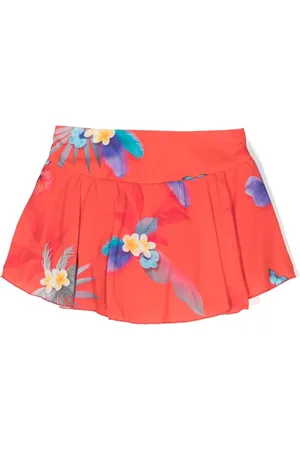 Lapin House Layered flared skirt