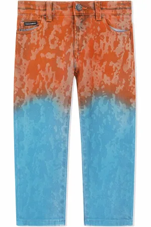 Dolce & Gabbana Wave-effect dip dye jeans