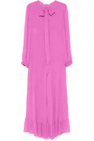 Serafini Semi-sheer maxi dress