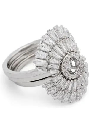 Swarovski Idyllia rings (set of three)