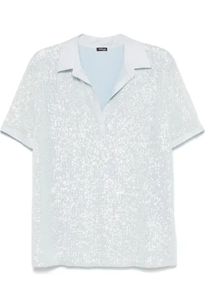Kiton Sequinned top