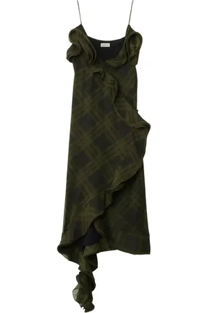 Burberry Checked silk dress